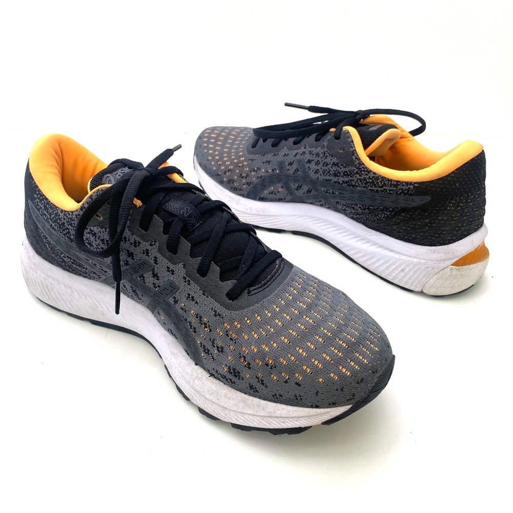 ASICS Men’s Carrier Grey/Black Gel-Cumulus 22 Knit Trainers